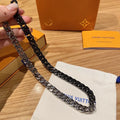Louis Vuitton Two-Tone Chain Necklace
