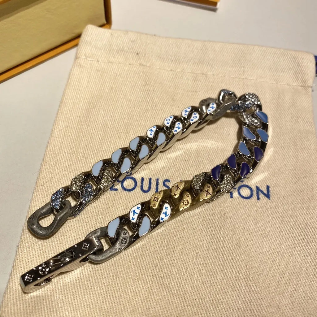 Louis Vuitton Premium Chain Bracelet - Hình 7