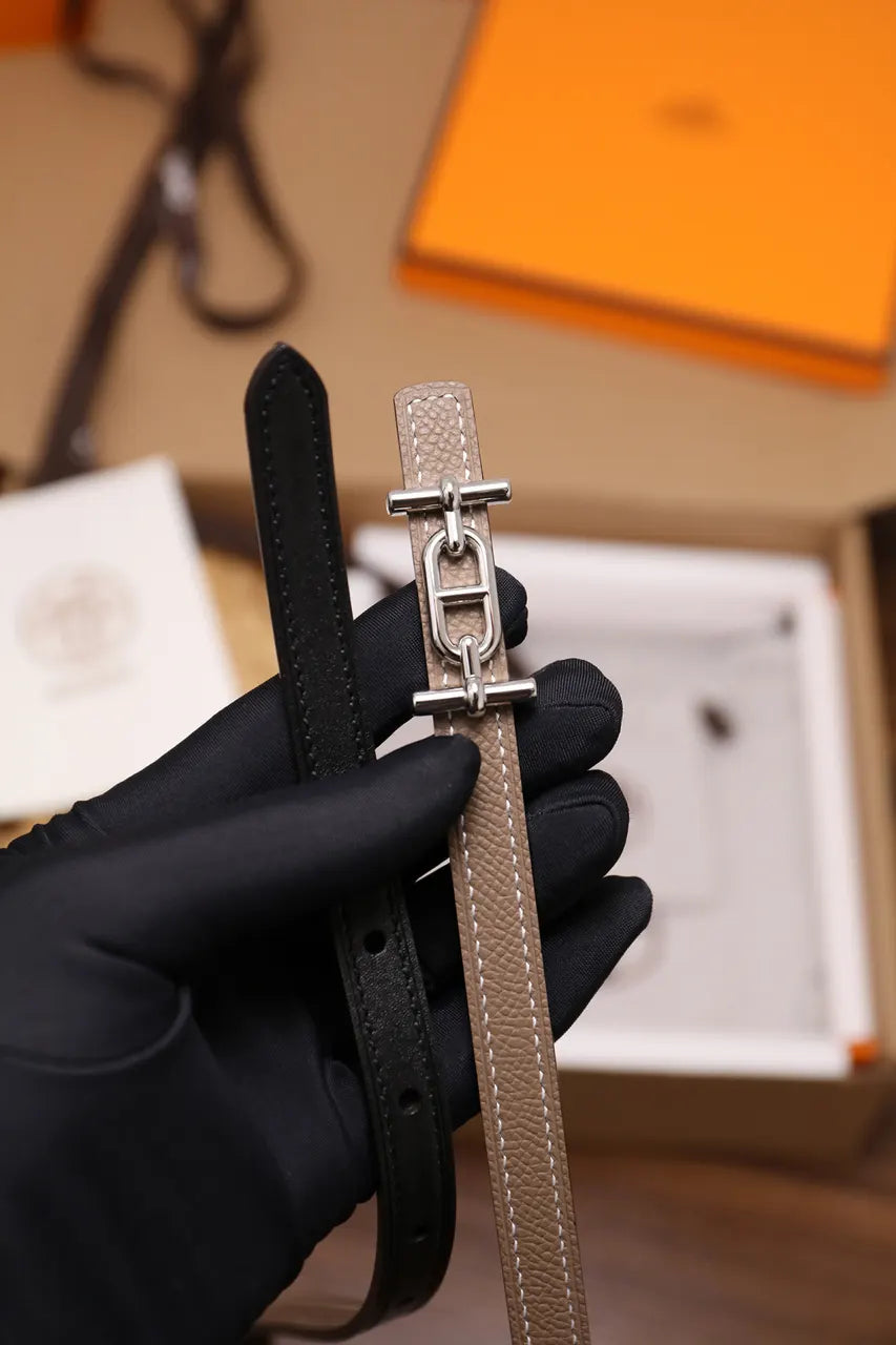 Hermes Etoupe Swift Bracelet - Hình 4