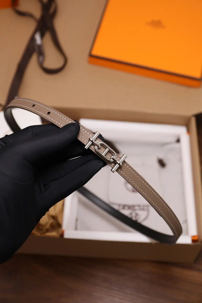 Hermes Etoupe Swift Bracelet - Hình 7