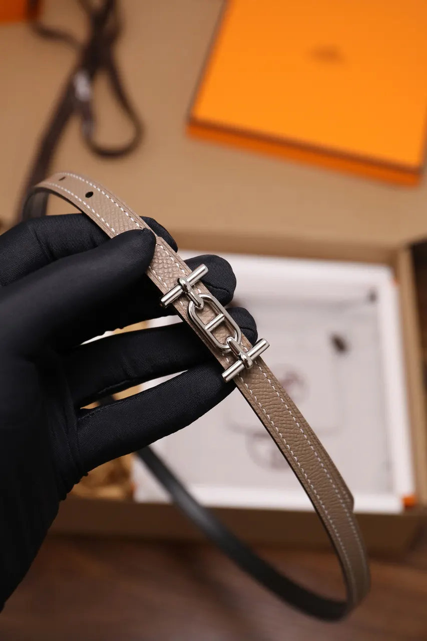 Hermes Etoupe Swift Bracelet - Hình 8