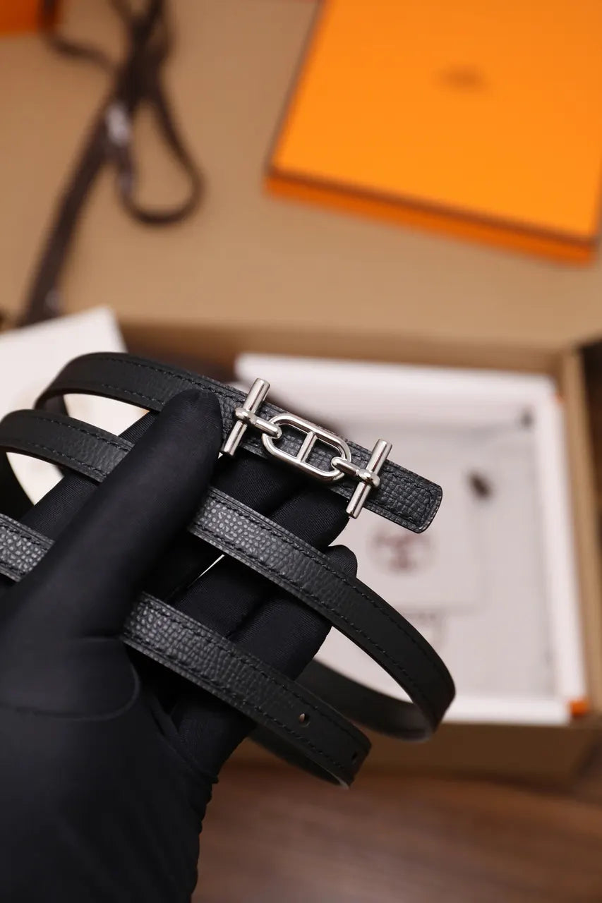 Hermes Rivale Black Bracelet - Hình 2