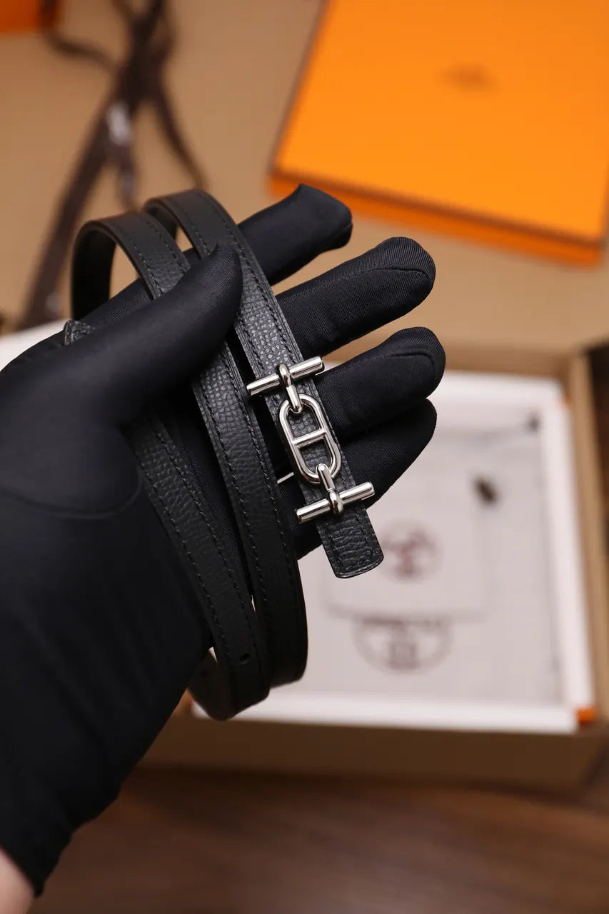 Hermes Rivale Black Bracelet - Hình 3