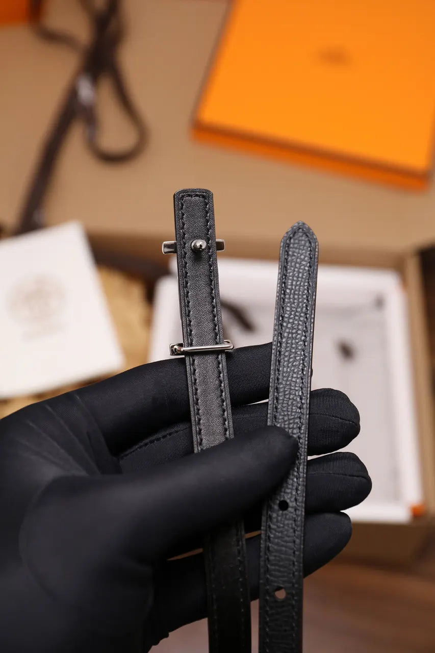 Hermes Rivale Black Bracelet - Hình 5