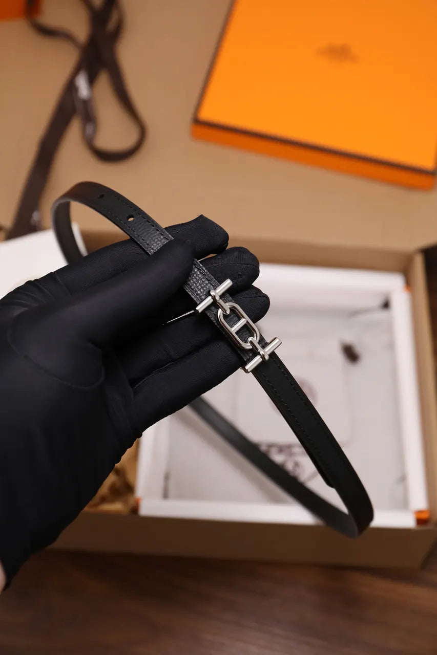 Hermes Rivale Black Bracelet - Hình 7