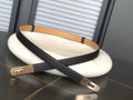 Hermes Noir Kelly Buckle Belt