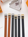 Hermes Two-Tone Buckle Belt