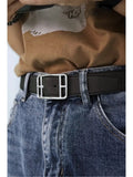 Hermes Cape Cod Black Leather Belt