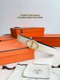 tonight Hermes Beige Reversible Belt