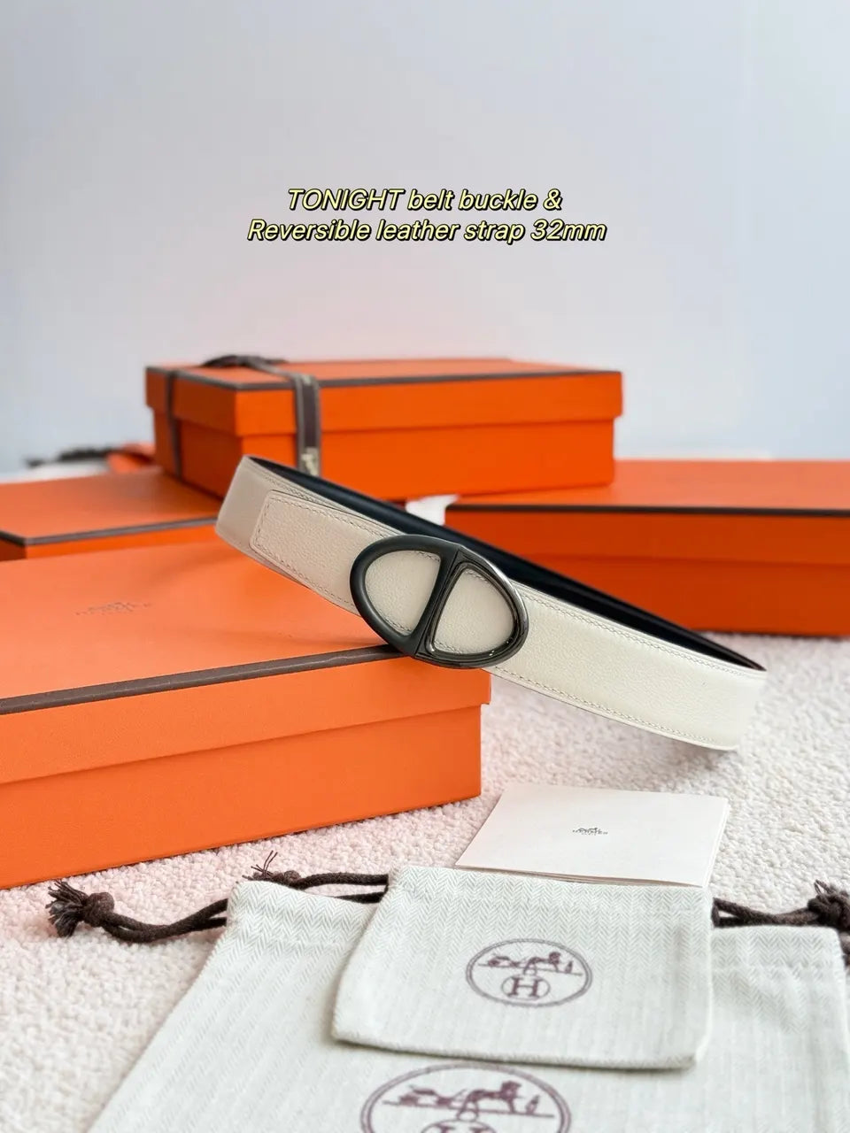 Hermes Tonight Reversible Belt