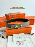 Hermes Anchor Buckle Reversible Belt