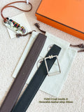 Hermes Black/Brown Reversible Leather Belt