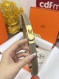 Hermes Etoupe Swift Leather Belt