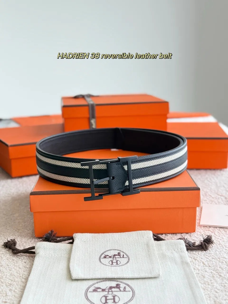Hermes Hadrien 38 Reversible Belt