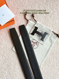 Hermes Matte Black Constance Belt
