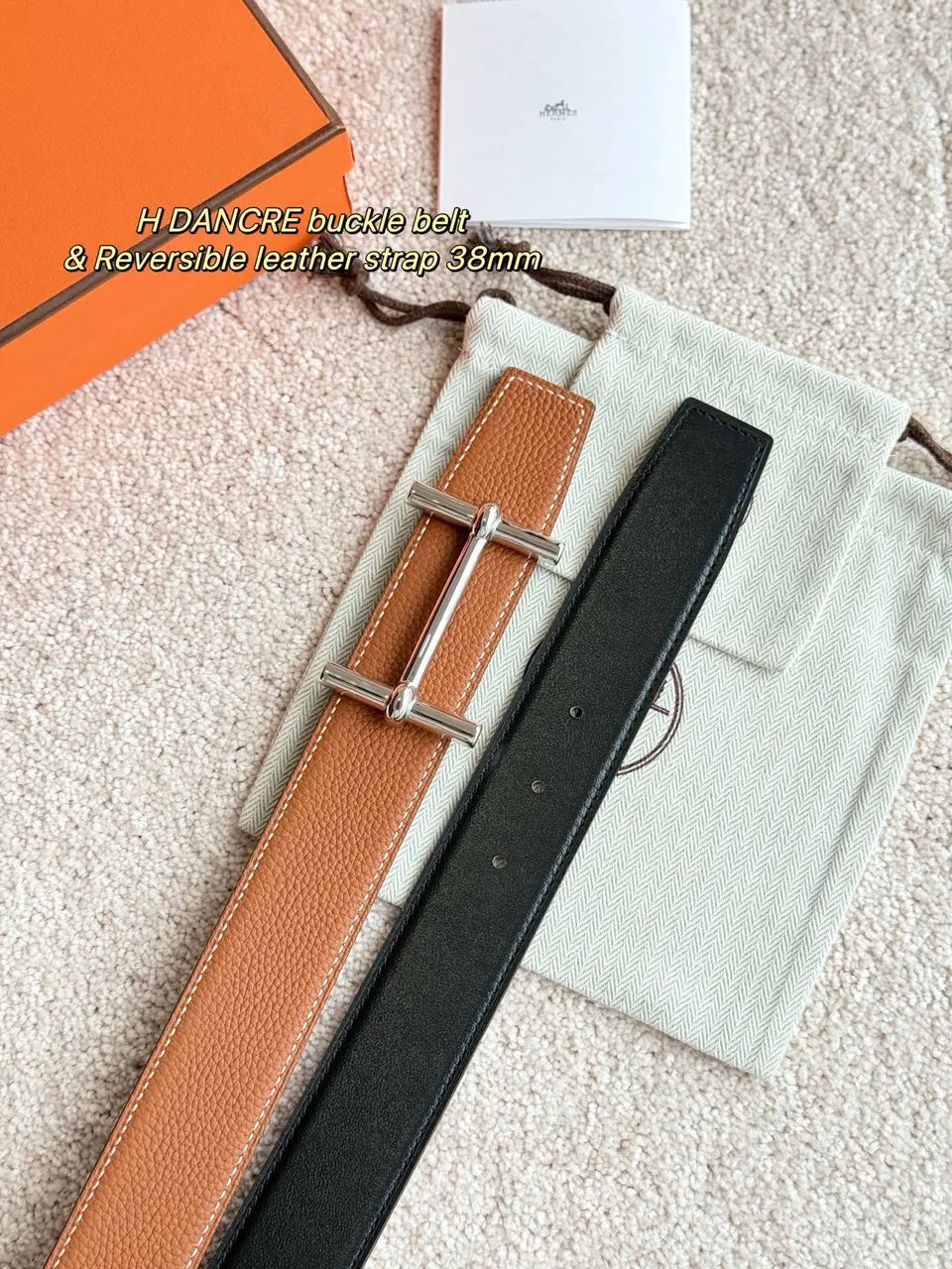 Hermes Reversible Belt - Hình 3