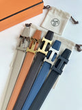Hermes Multicolor Leather Belt