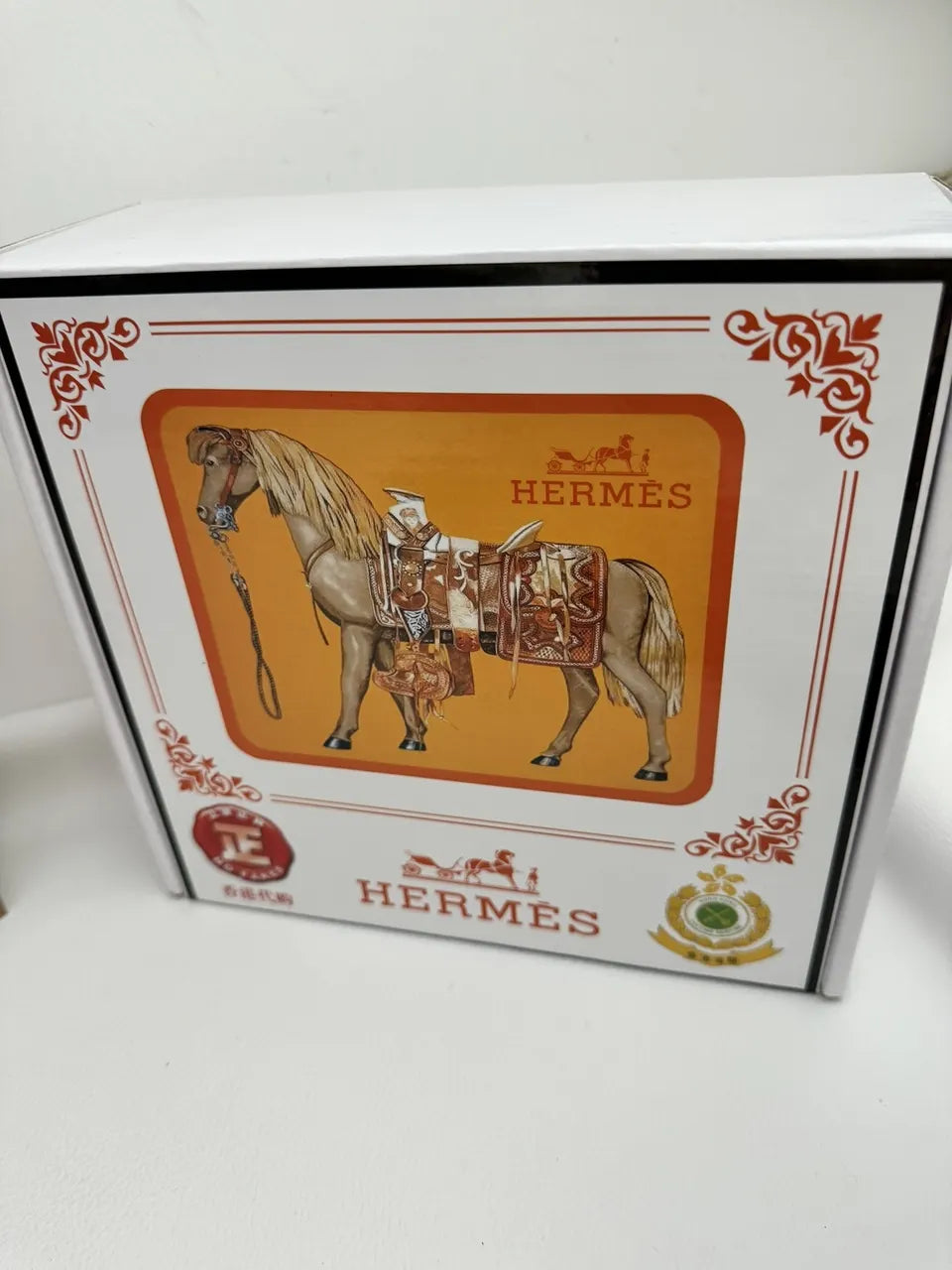 Hermes Alligator Black Leather Belt - Hình 8