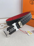 Hermes Black Woven Belt