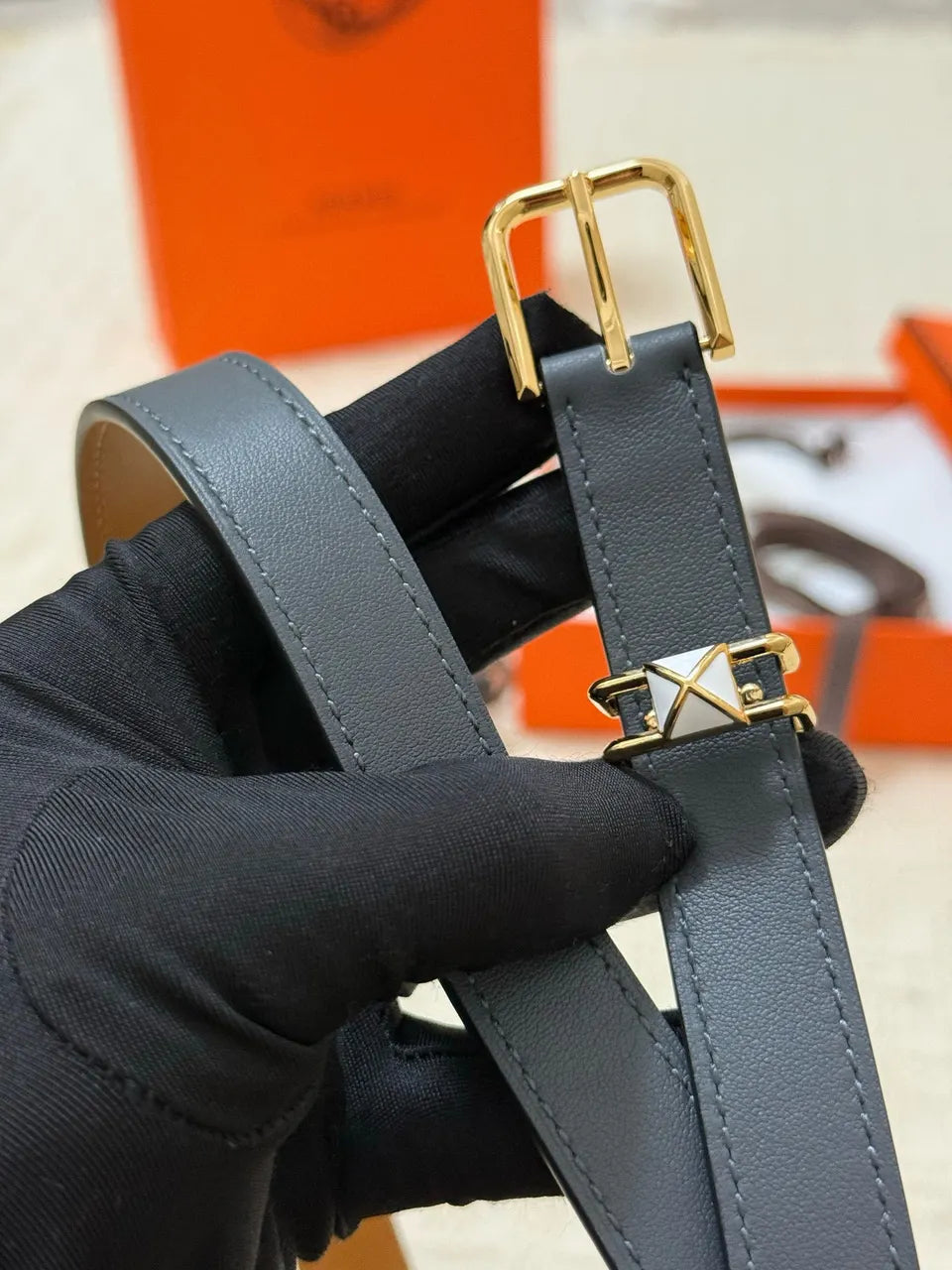 Hermès Mini Constance Belt - Hình 4
