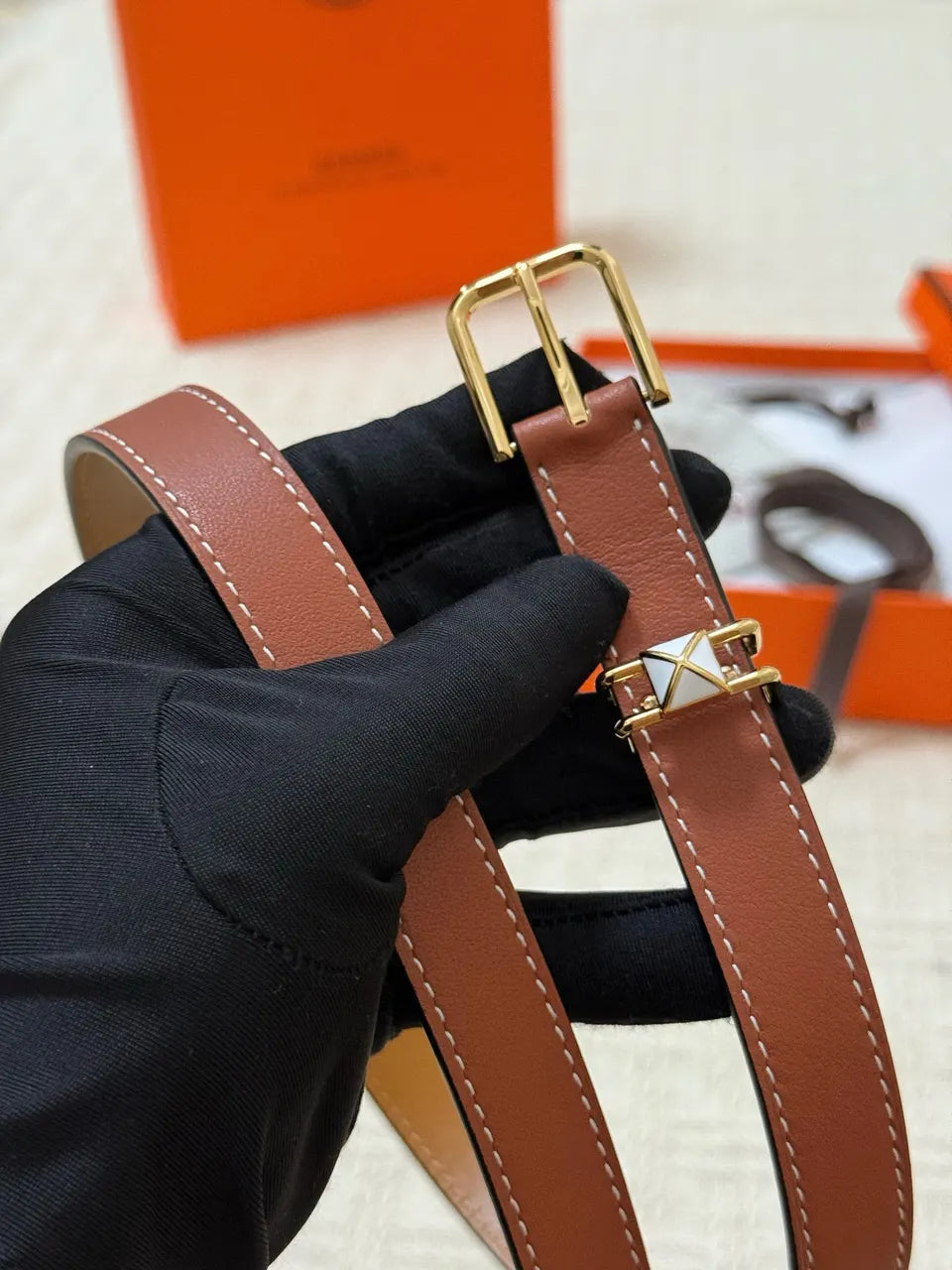 Hermès Mini Constance Belt - Hình 5