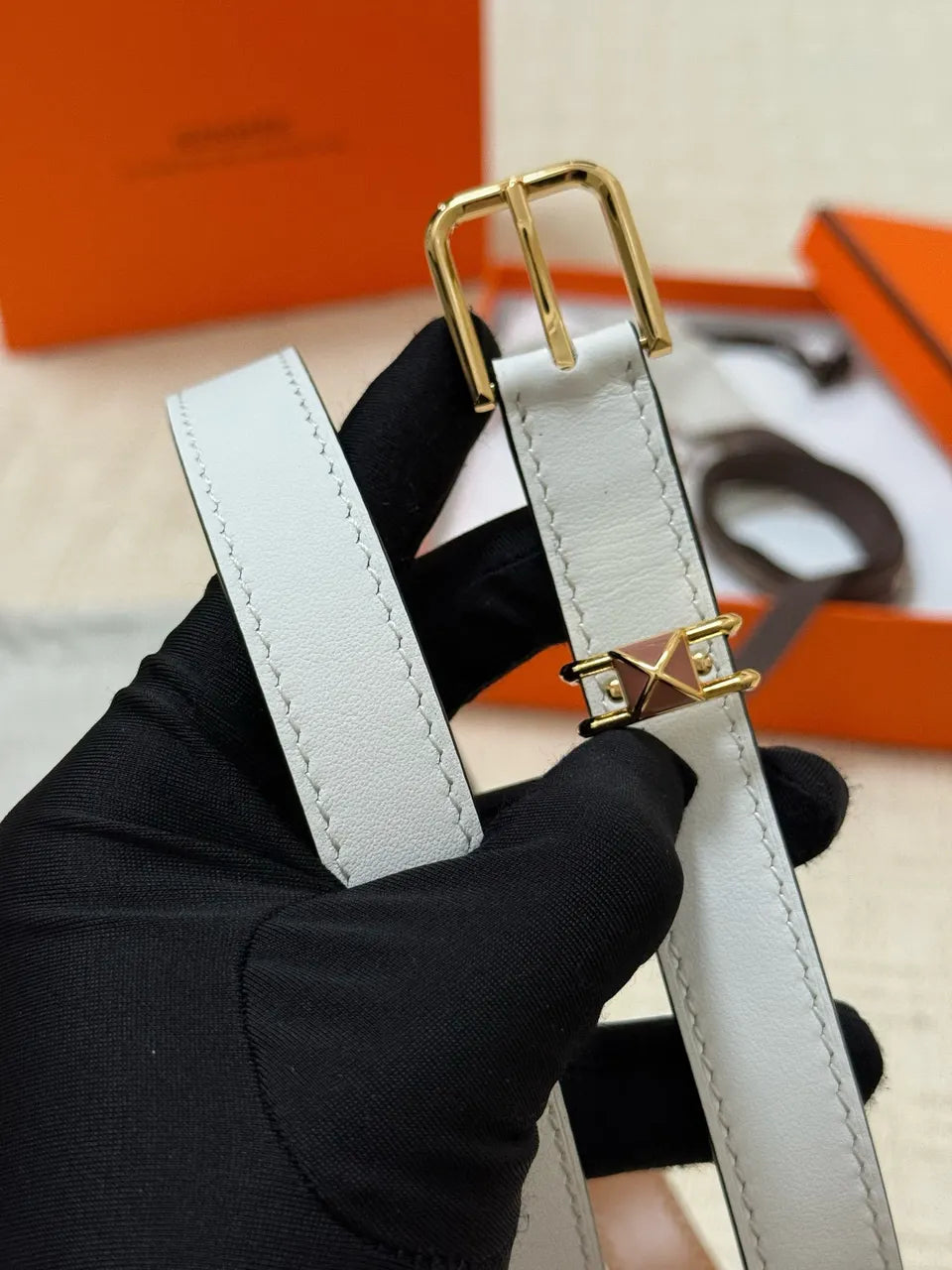Hermès Mini Constance Belt - Hình 7