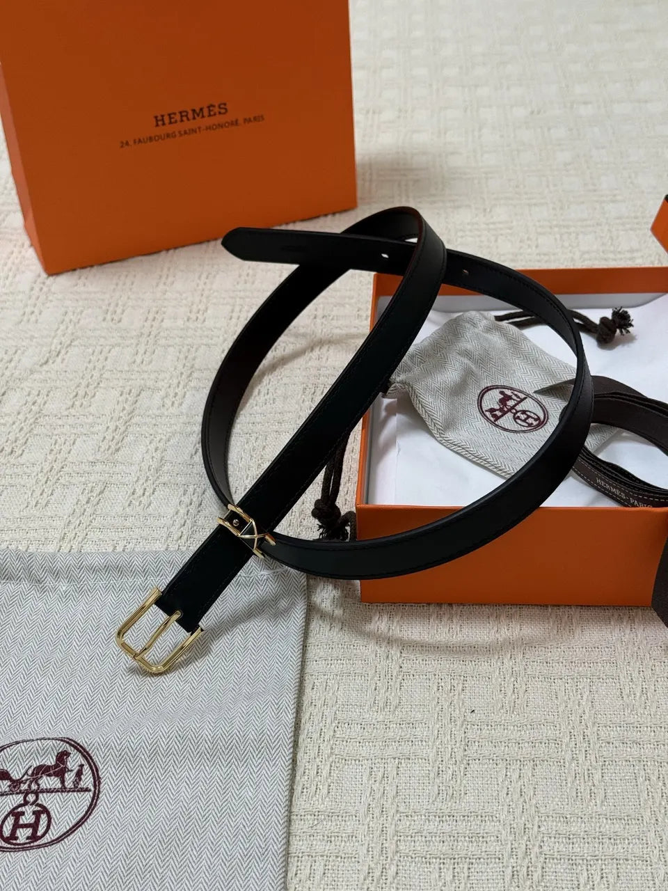 Hermes Swift Leather Belt