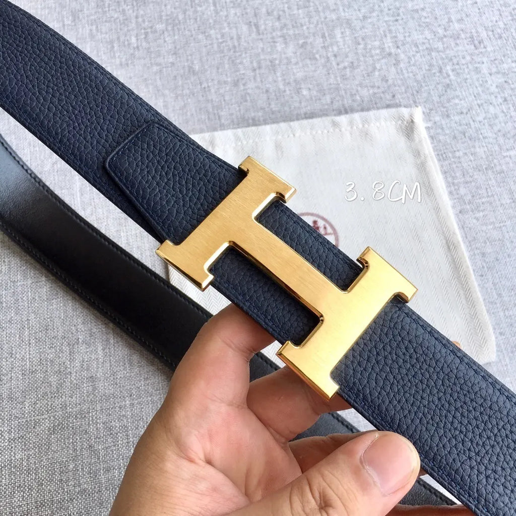 Hermes Navy Togo Belt