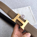 Hermes Togo Leather Belt