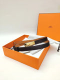 Hermes Dark Brown Kelly Belt