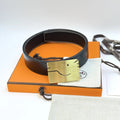 Hermes Gold Smile Belt