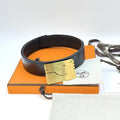 Hermes Gold Fish Buckle Belt