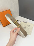 Hermes Reversible Leather Belt