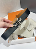 Hermes Reversible Leather Belt