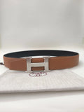 Hermes Reversible Leather Belt