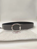 Hermes Grey Leather Belt