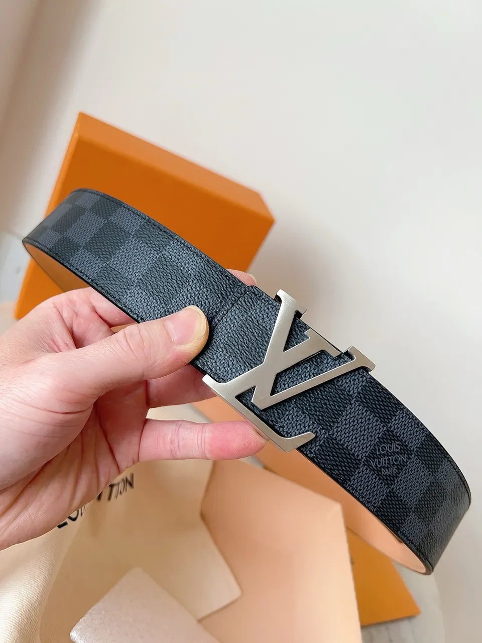 Louis Vuitton 3D Damier Belt