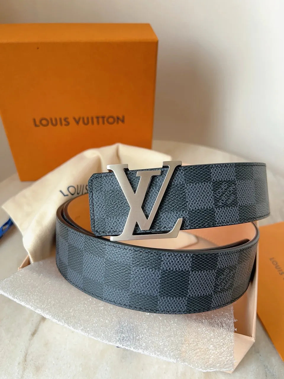 Louis Vuitton 3D Damier Belt - Hình 2