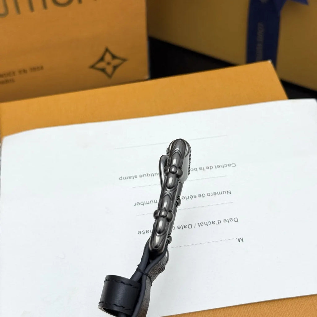 Louis Vuitton Damier Charcoal Belt - Hình 7