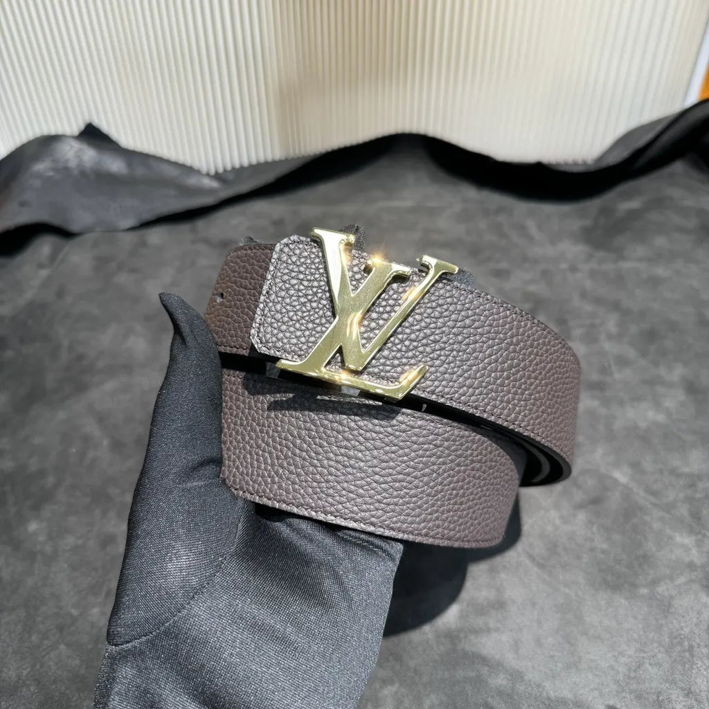 Louis Vuitton Brown Taurillon Belt
