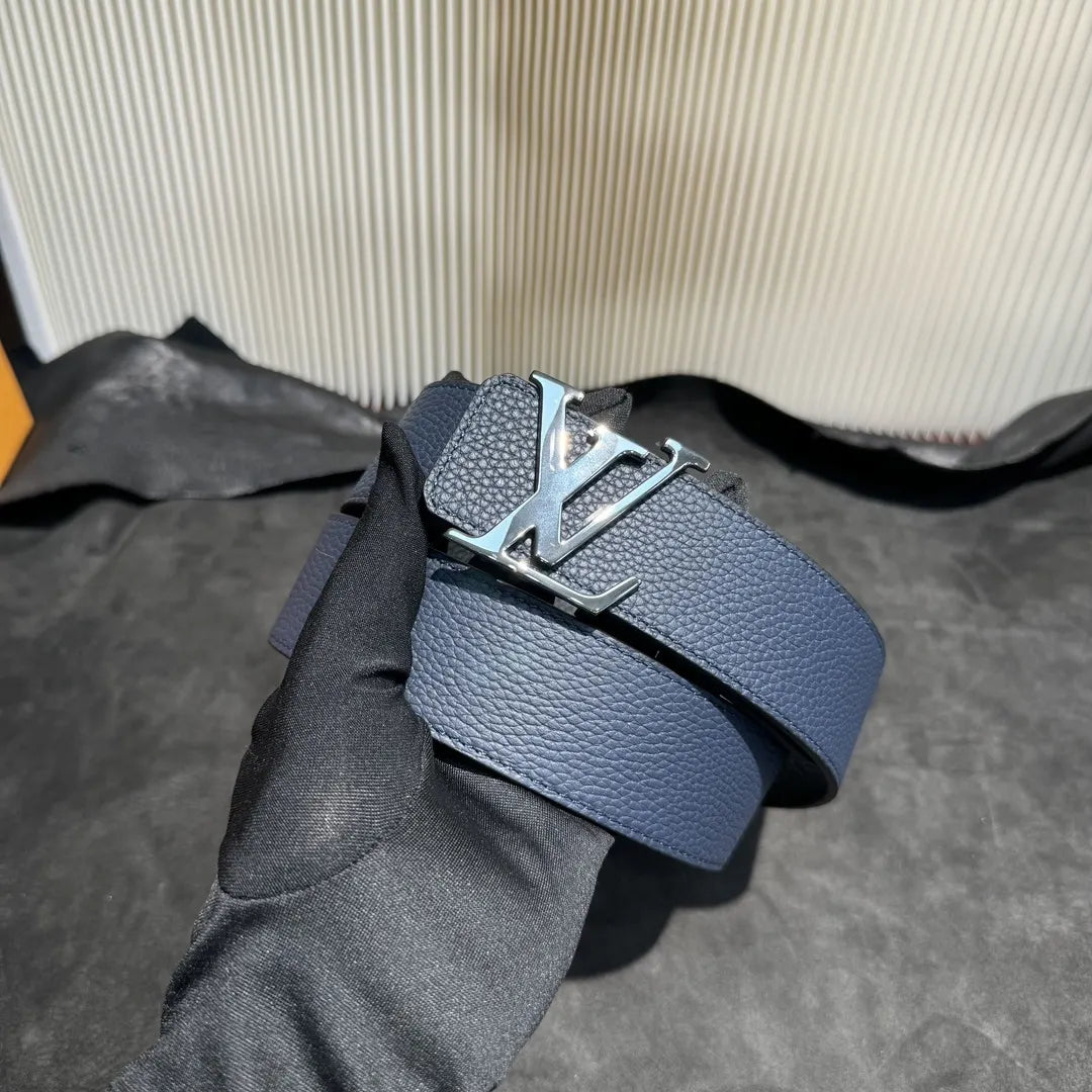 Louis Vuitton Brown Taurillon Belt - Hình 3