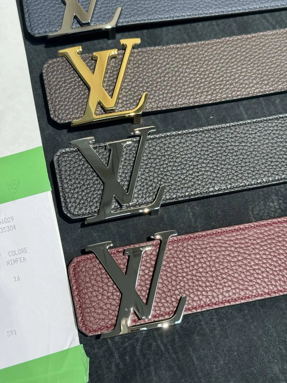 Louis Vuitton Multicolor Leather Belt - Hình 2