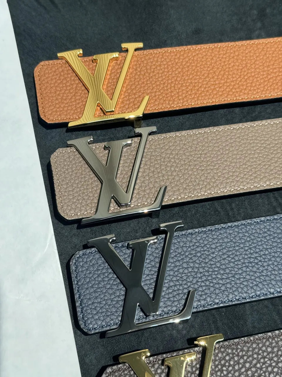 Louis Vuitton Multicolor Leather Belt - Hình 3