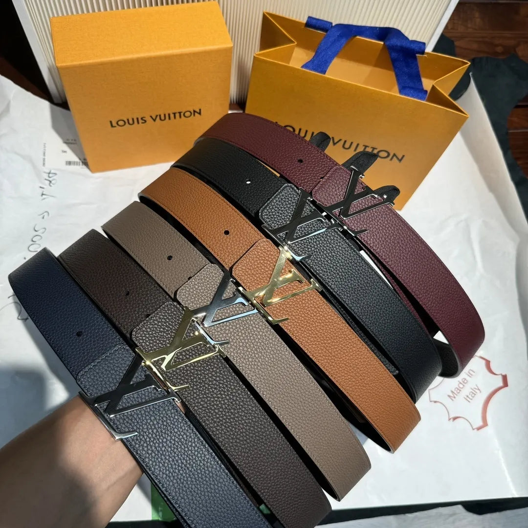 Louis Vuitton Multicolor Leather Belt - Hình 4