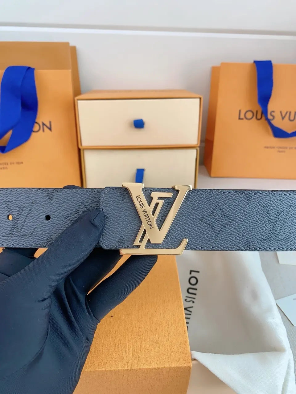 Taurillon Shadow Belt Gold - Hình 4