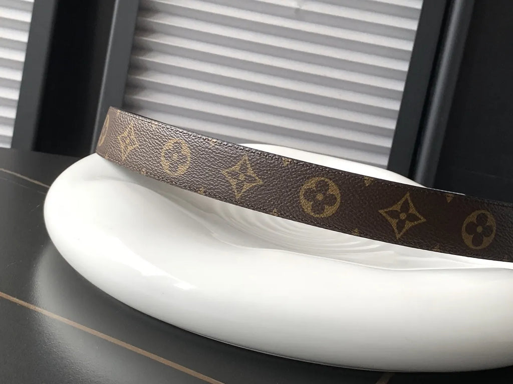 canvas Louis Vuitton Monogram Belt - Hình 3