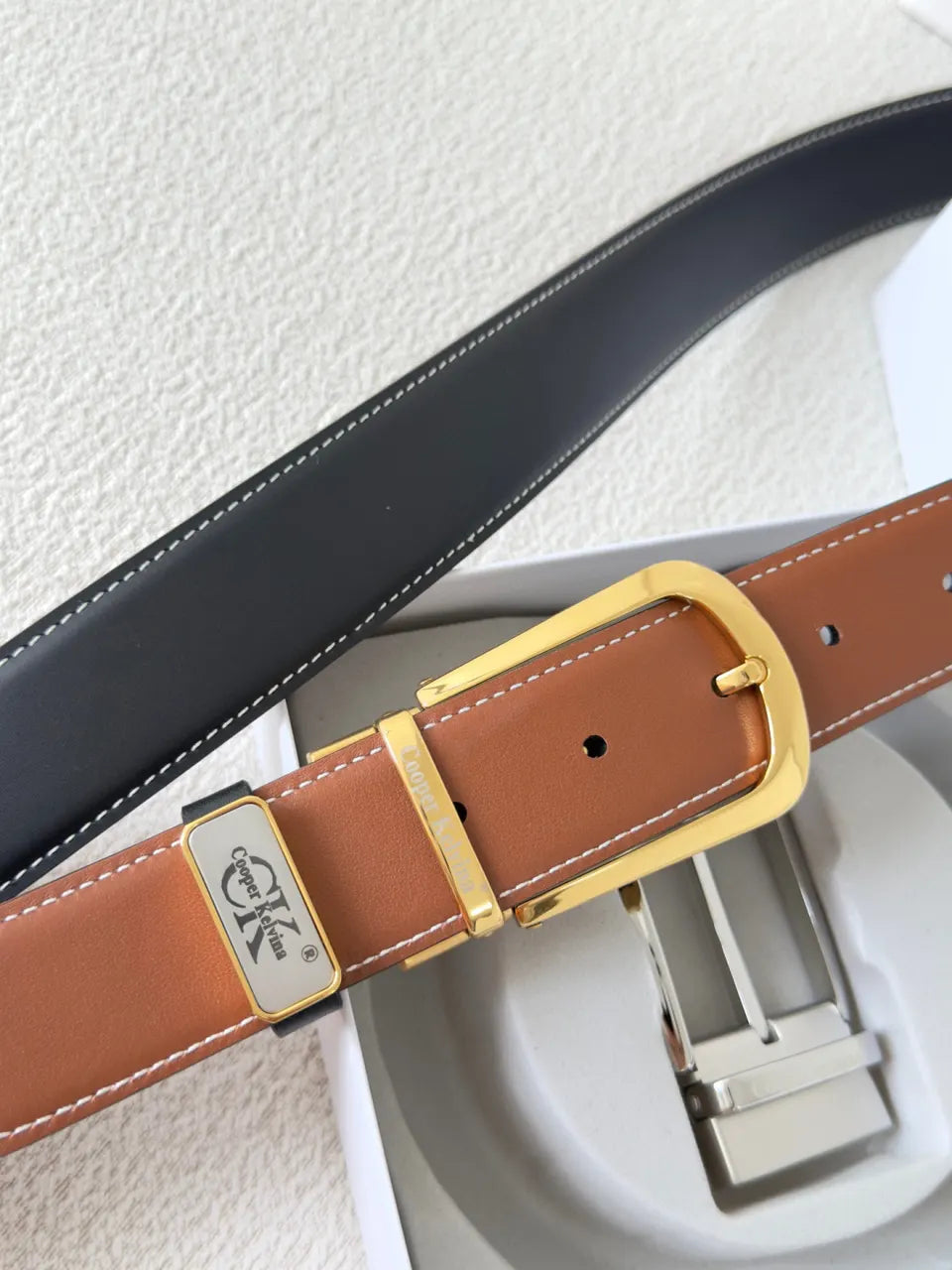 Cooper Kelvina Reversible Leather Belt - Hình 6