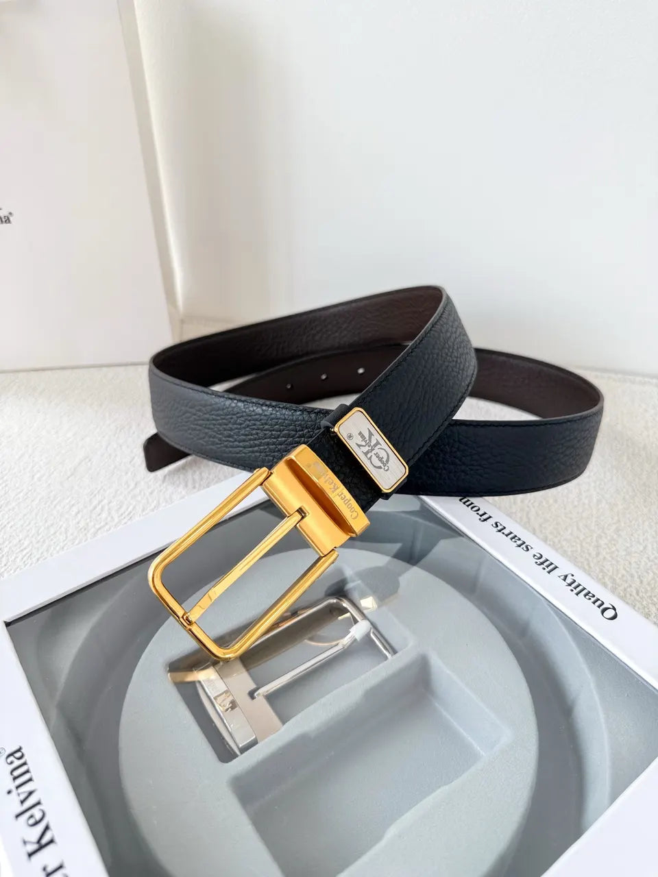Cooper Kelvina Reversible Leather Belt - Hình 3