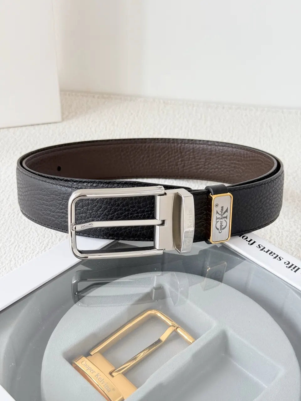 Cooper Kelvina Reversible Leather Belt - Hình 5