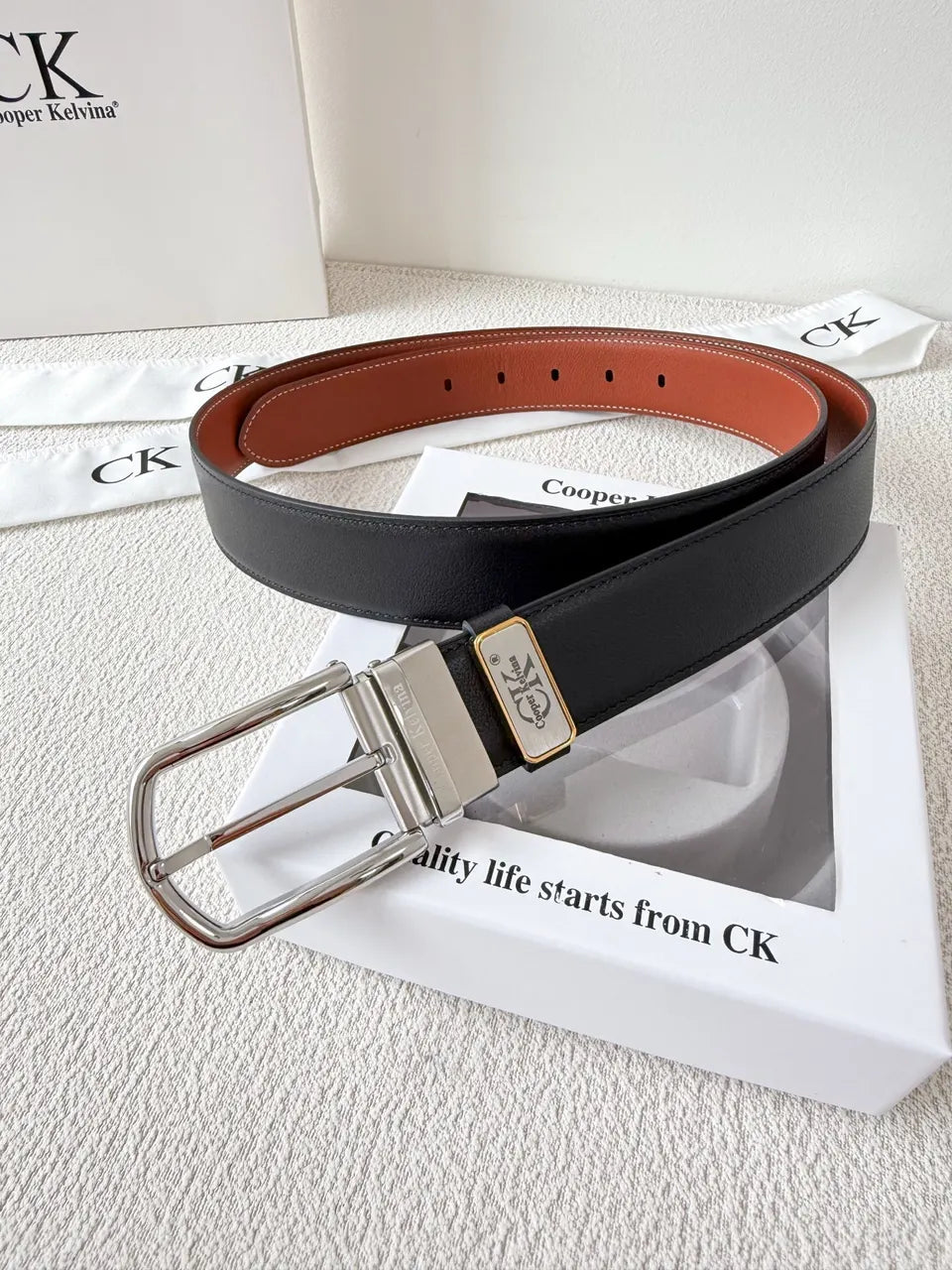 Cooper Kelvina Reversible Belt - Hình 4
